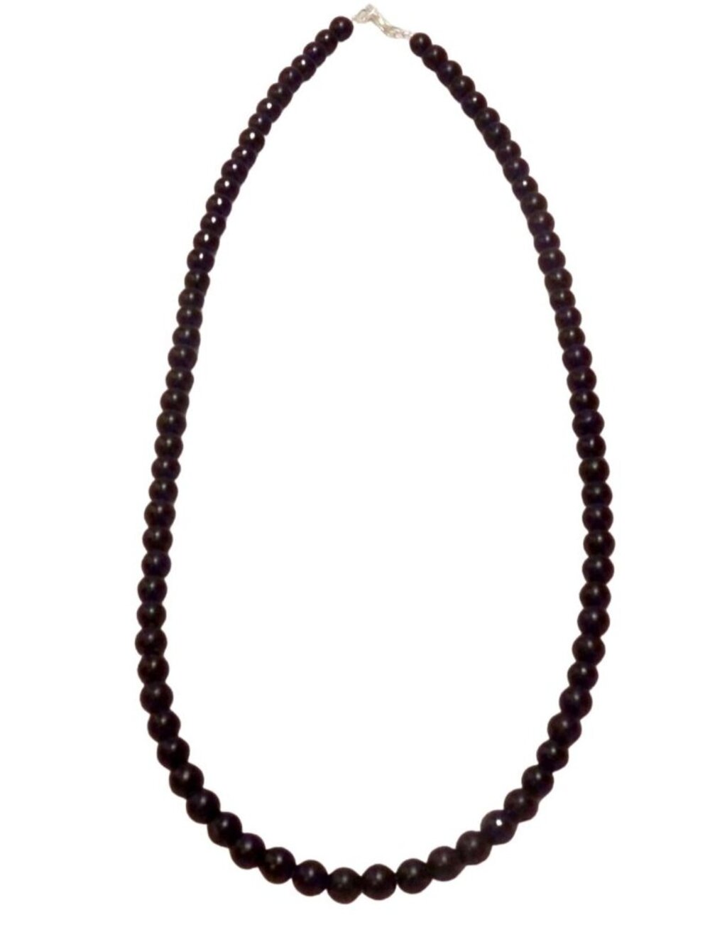Natural Black Obsidian Necklace 1213